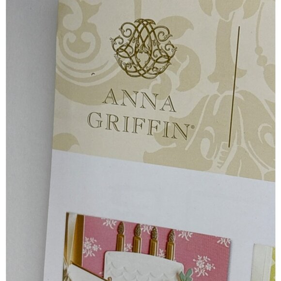 Anna Griffin Jacket Card Dies Celebrations Cake Design Metal Cutting Dies - Picture 4 of 16
